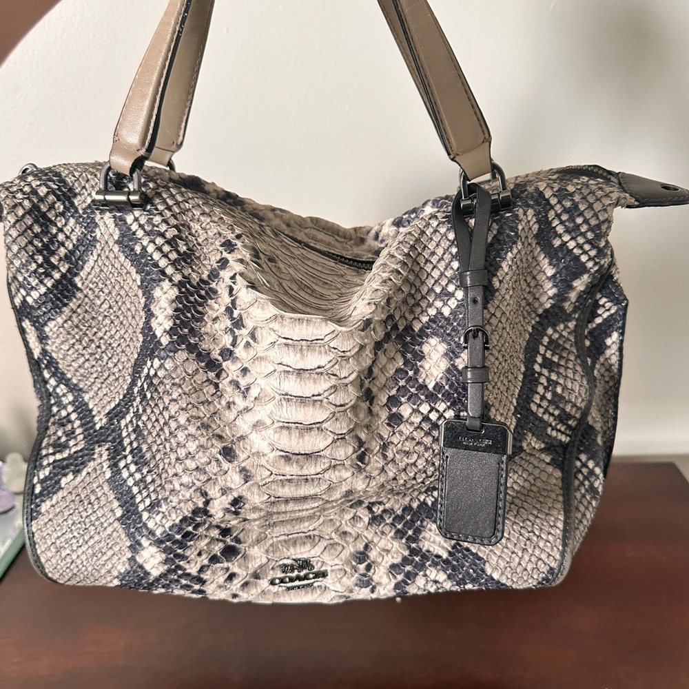 Smythe satchel from 2017 coach collection.